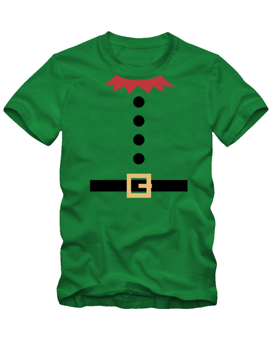 marškinėliai Elfų kostiumas